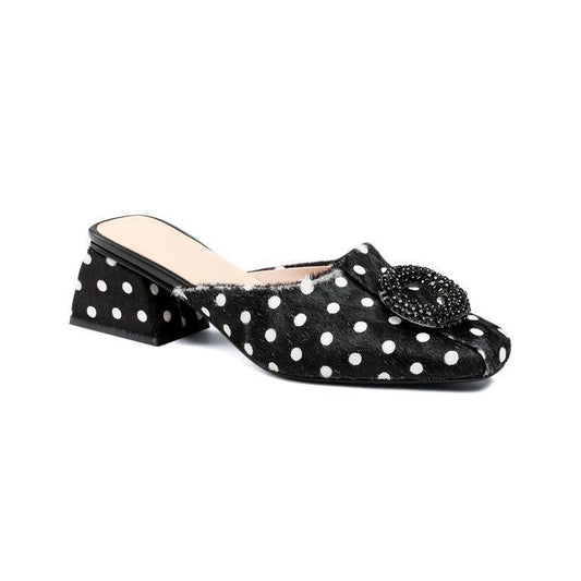 Genuine Leather  Pointed Toe heels